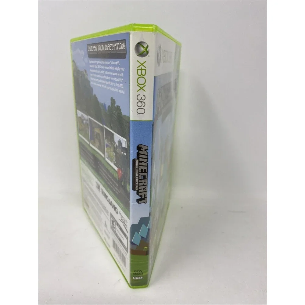 XBOX 360 Minecraft Game - Xbox 360 Edition - Explore Build Conquer Create Worlds